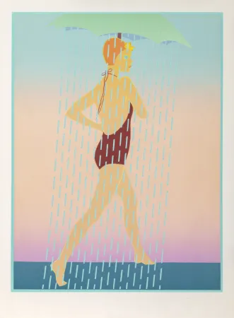 Сериграфия Kogelnik - Rainy