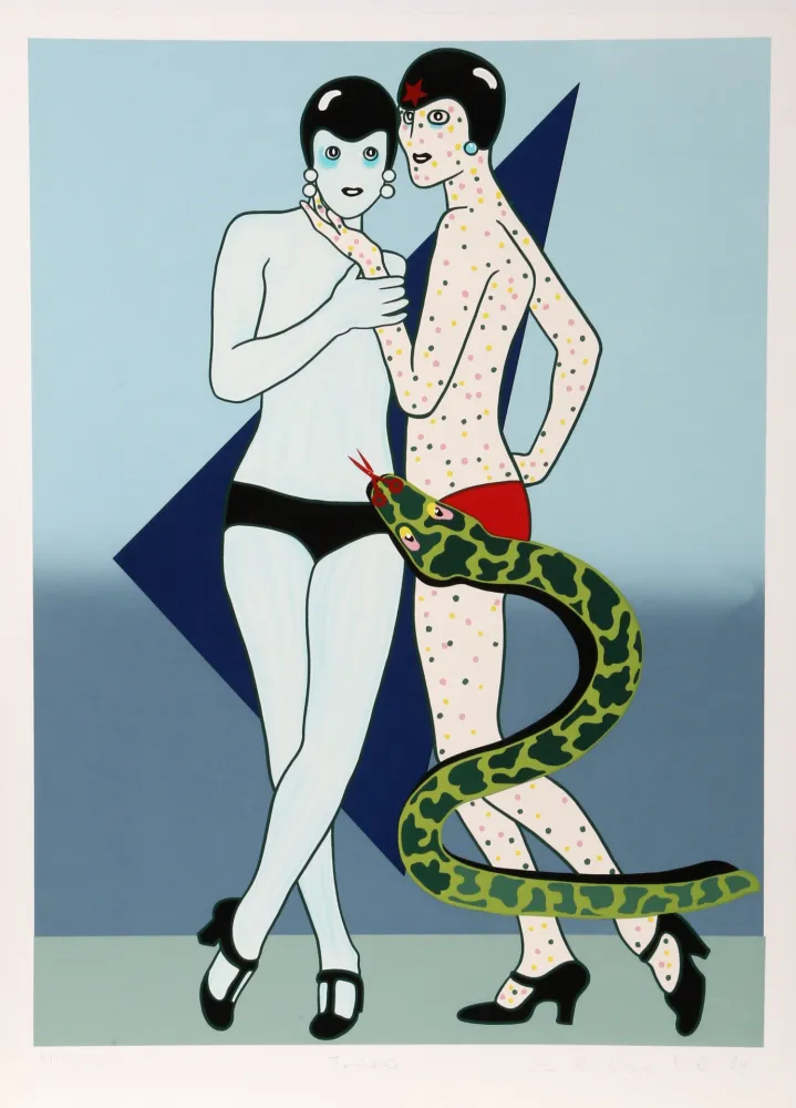 Сериграфия Kogelnik - Triangle