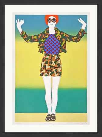 Сериграфия Kogelnik - WAR BABY