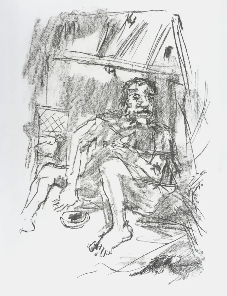 Литография Kokoschka - Edgar,1963