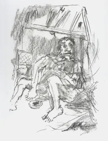 Литография Kokoschka - Edgar,1963