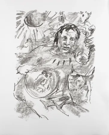 Литография Kokoschka - Edmund, 1963