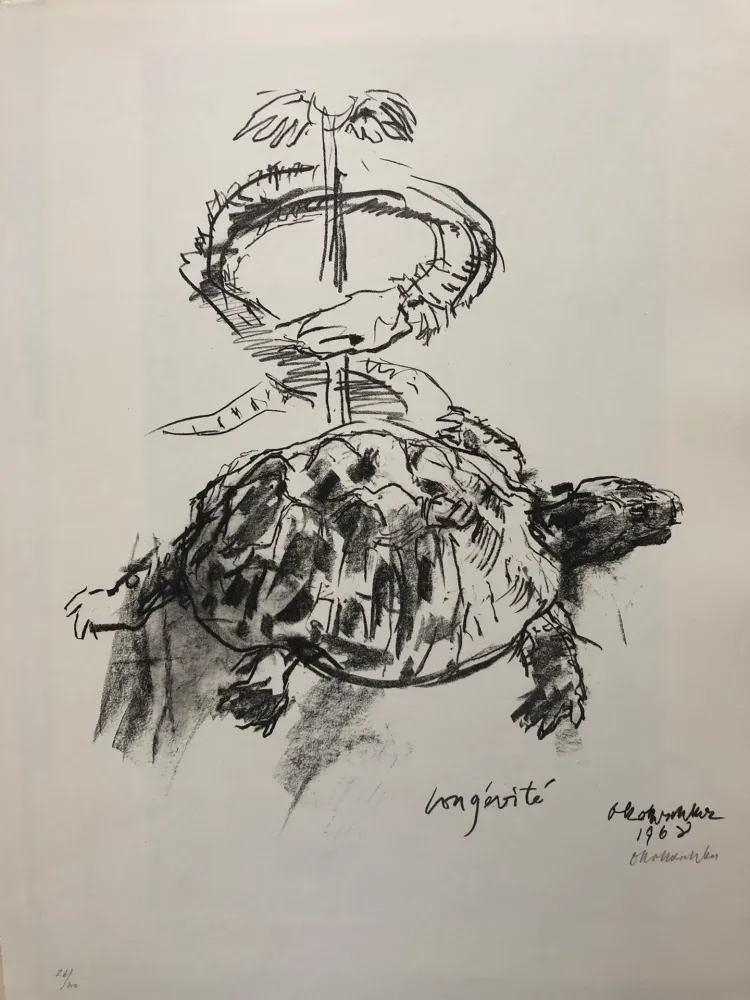 Литография Kokoschka - Longévité