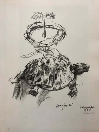 Литография Kokoschka - Longévité