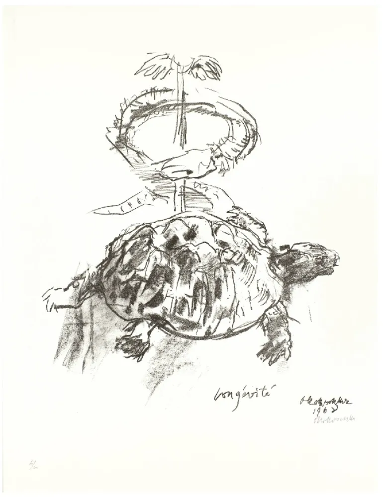 Литография Kokoschka - Longévité