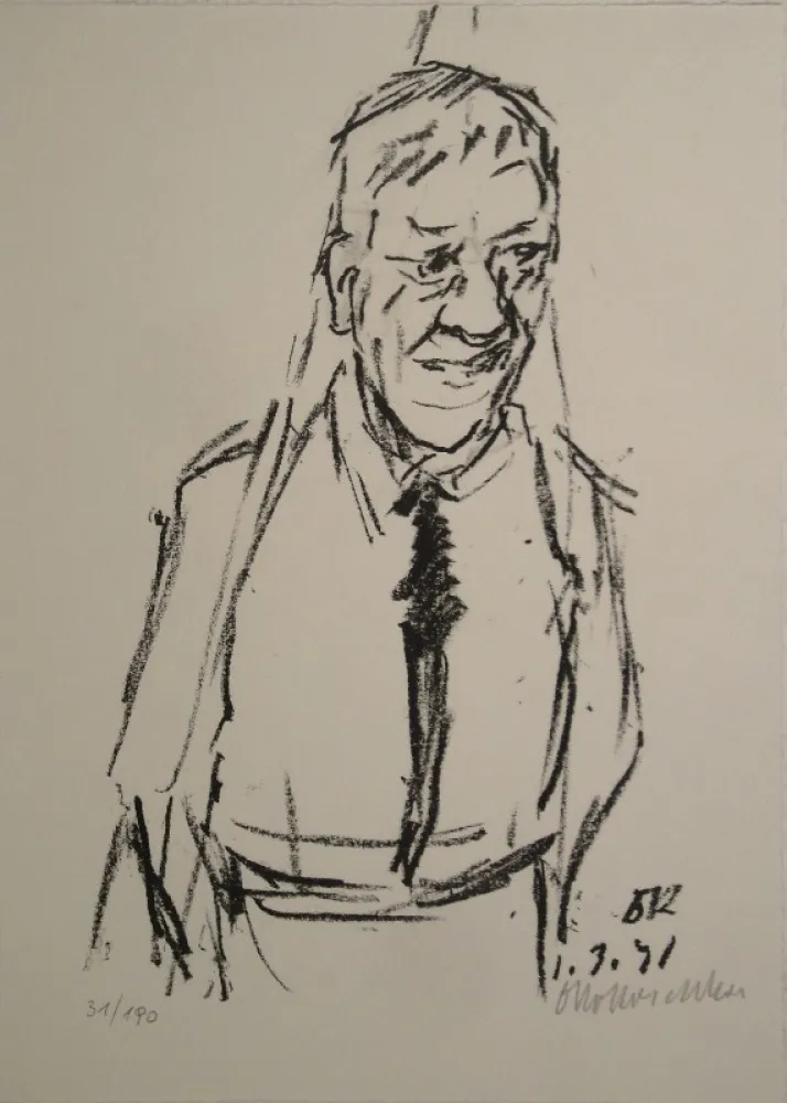 Иллюстрированная Книга Kokoschka - Oskar Kokoschka. Das druckgraphische Werk / Das druckgraphische Werk II