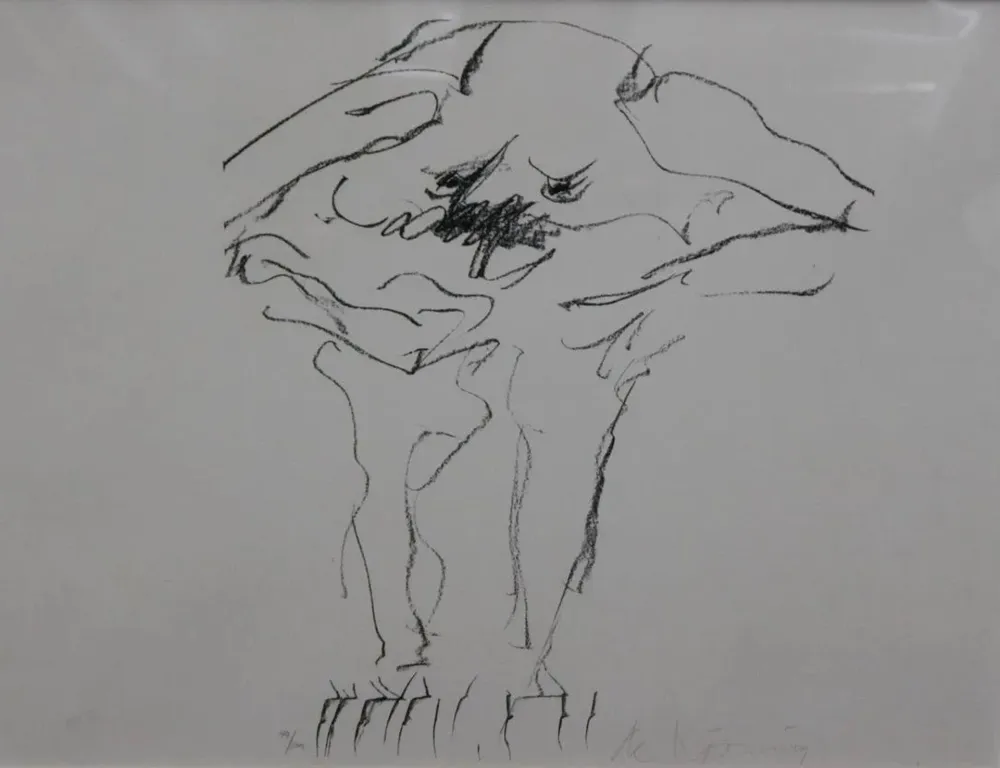 Литография Kooning - Clam Digger