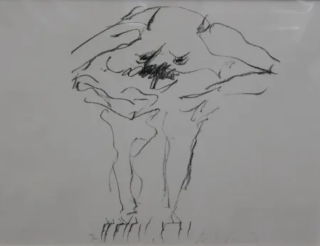 Литография Kooning - Clam Digger