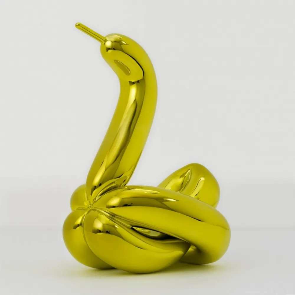 Нет Никаких Технических Koons - Balloon Swan yellow (Celebration Serie)