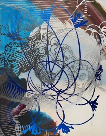 Многоэкземплярное Произведение Koons - Carracci Flower