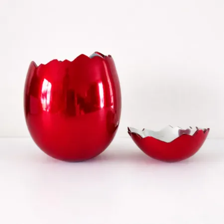 Многоэкземплярное Произведение Koons - Cracked Egg (Red)