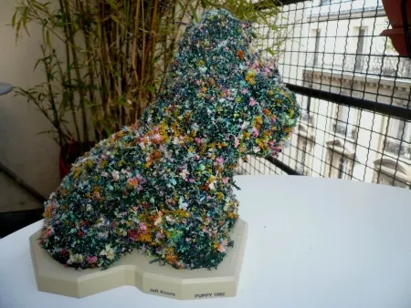 Многоэкземплярное Произведение Koons - Puppy (Hecho a mano)