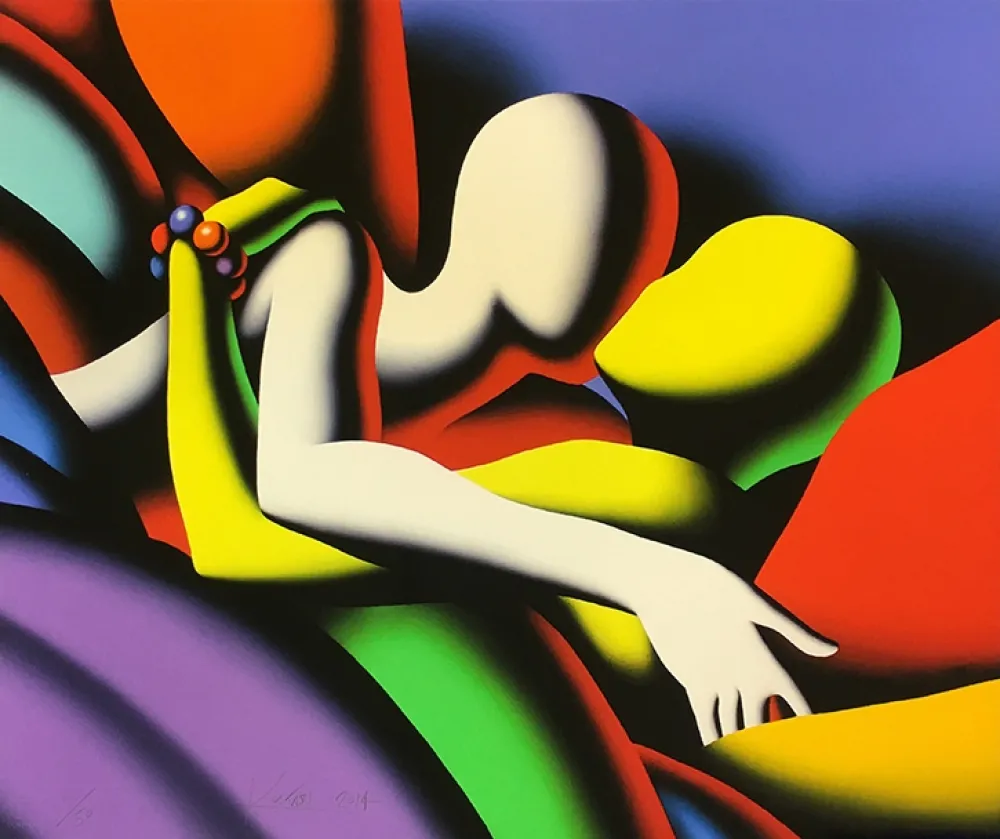 Сериграфия Kostabi - GOING UNDER COVER