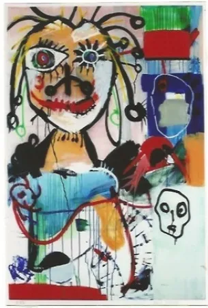 Литография Kostabi - Joachim