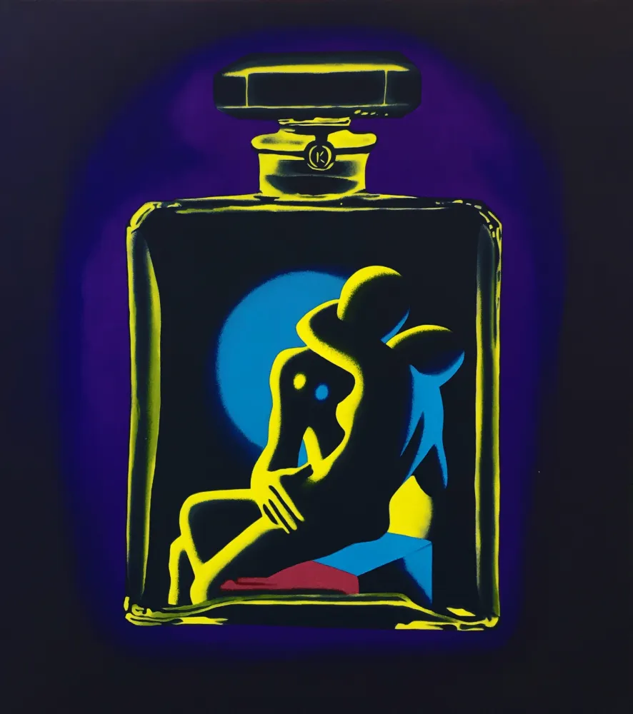 Сериграфия Kostabi - KOSTABI #5 (PURPLE)