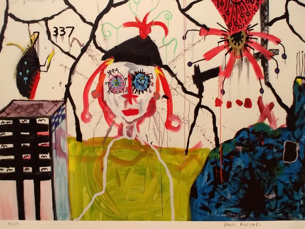 Литография Kostabi - Kostabi