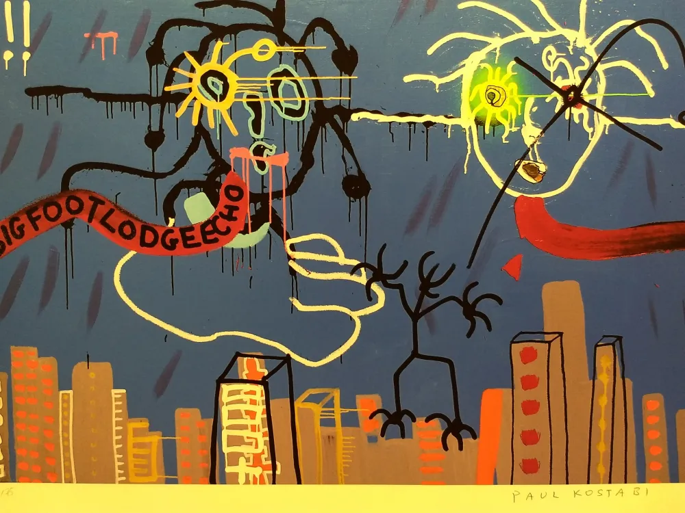 Литография Kostabi - Kostabi