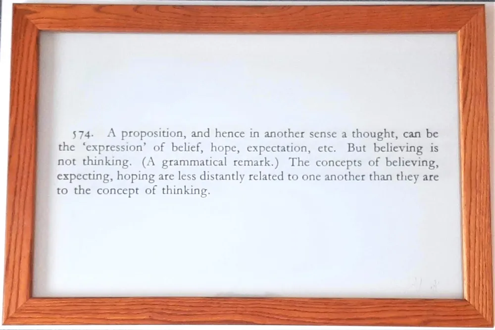 Сериграфия Kosuth - Ex Libris Montreal