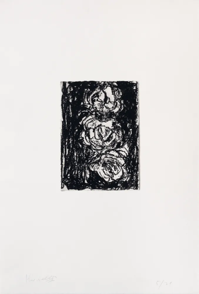 Гравюра Kounellis - Trois roses