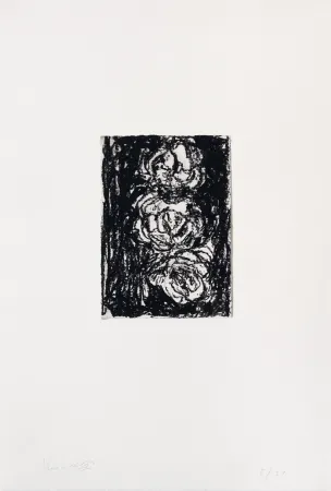 Гравюра Kounellis - Trois roses