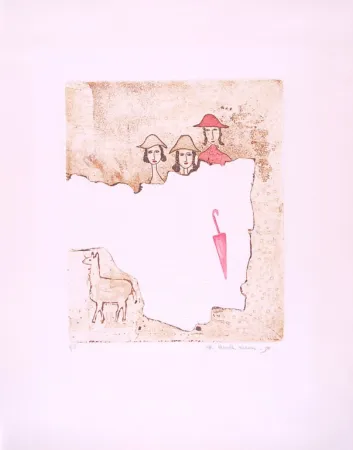 Офорт И Аквитанта Kramer - Rain Storm