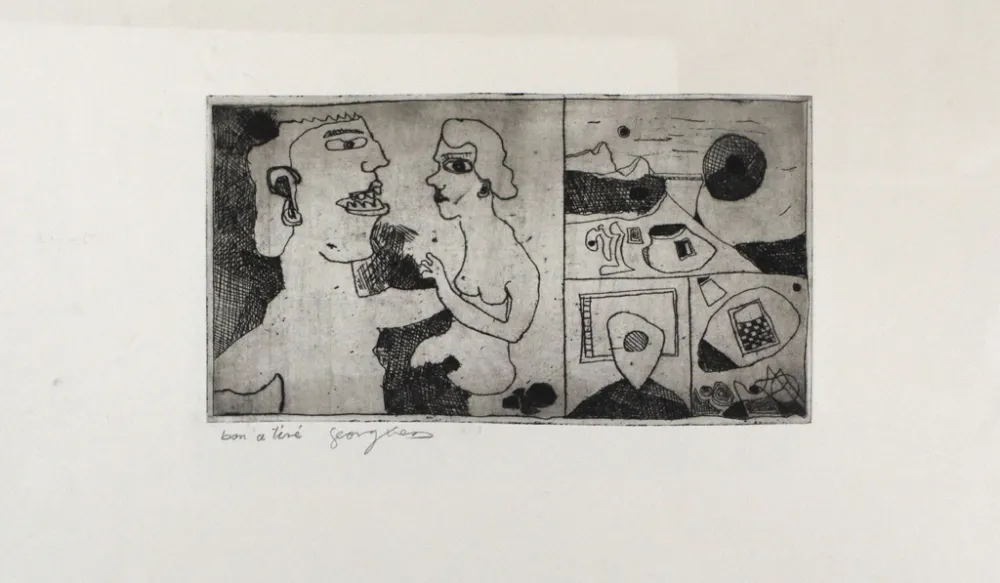 Гравюра Kress - Ungeheuer I [with] Ungeheuer II