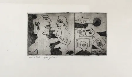 Гравюра Kress - Ungeheuer I [with] Ungeheuer II