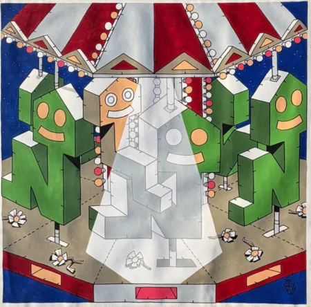 Многоэкземплярное Произведение Kriki - Moulin Forain