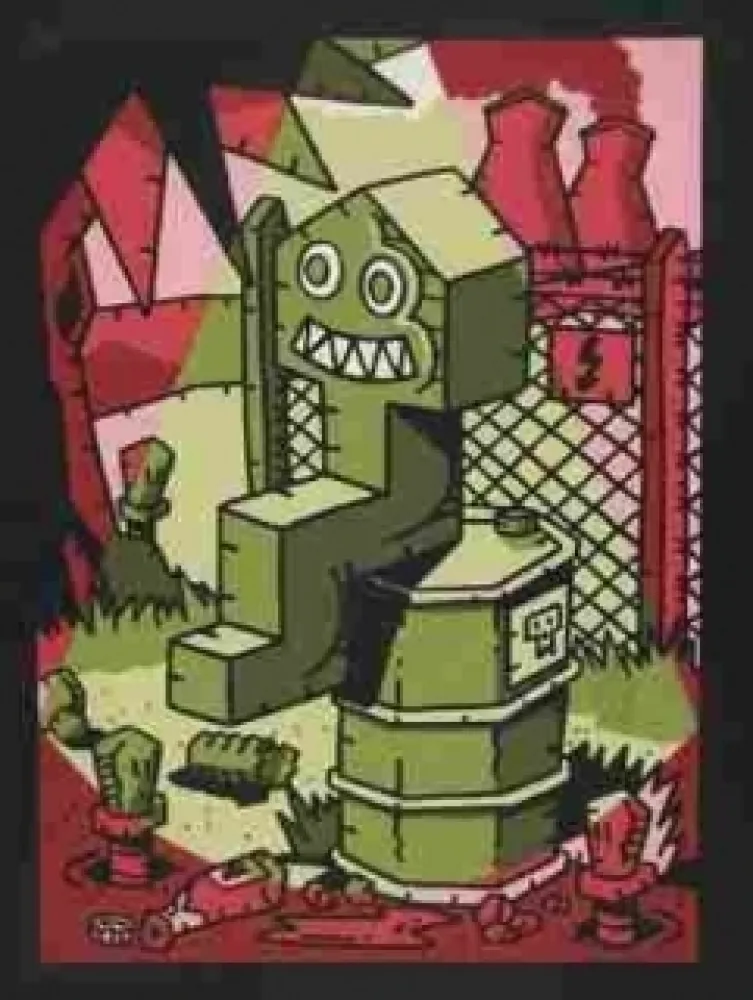 Сериграфия Kriki - Sans titre