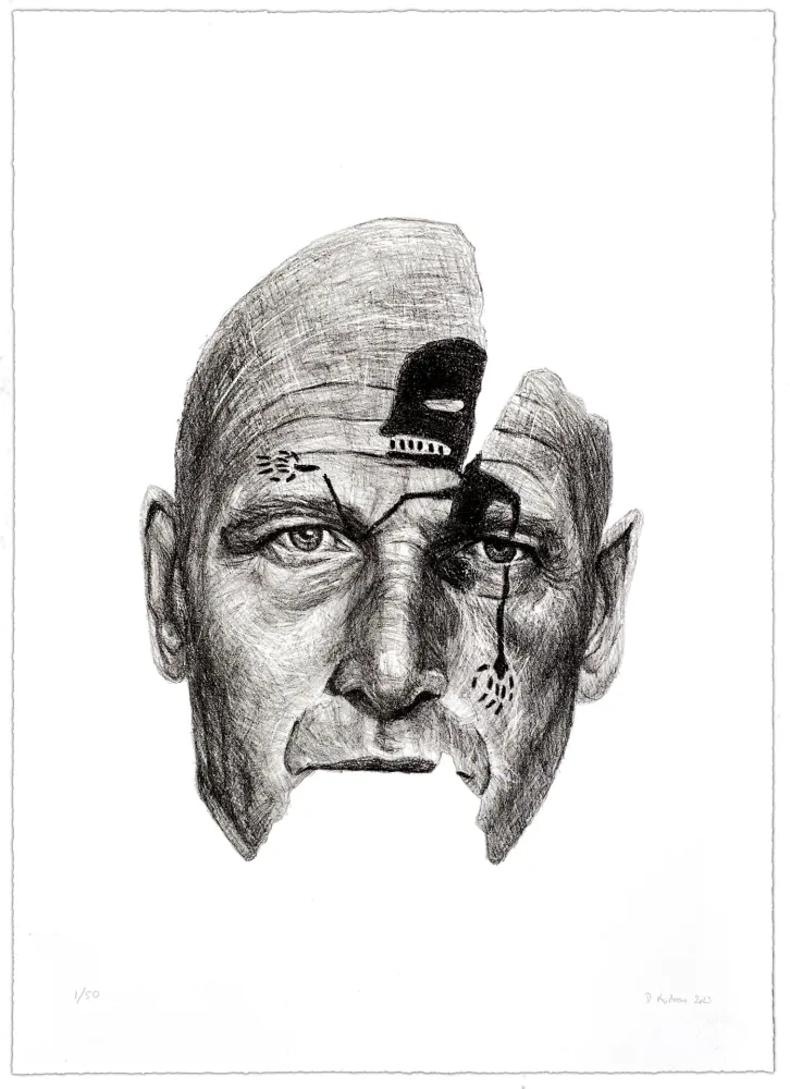 Литография Kristensen - Sans titre 2