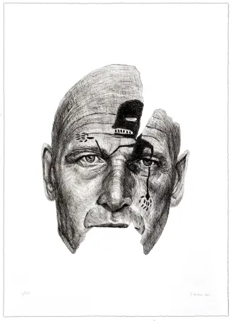 Литография Kristensen - Sans titre 2