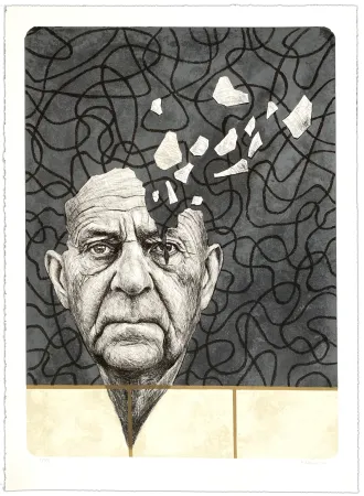 Литография Kristensen - Sans titre 3