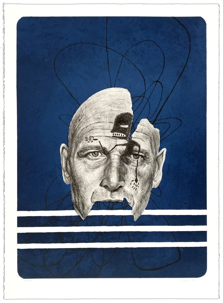 Литография Kristensen - Sans titre 4