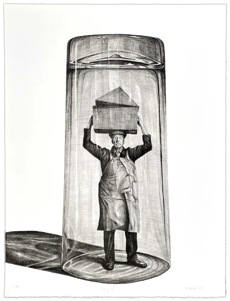 Литография Kristensen - Saving Up