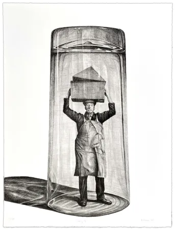 Литография Kristensen - Saving Up