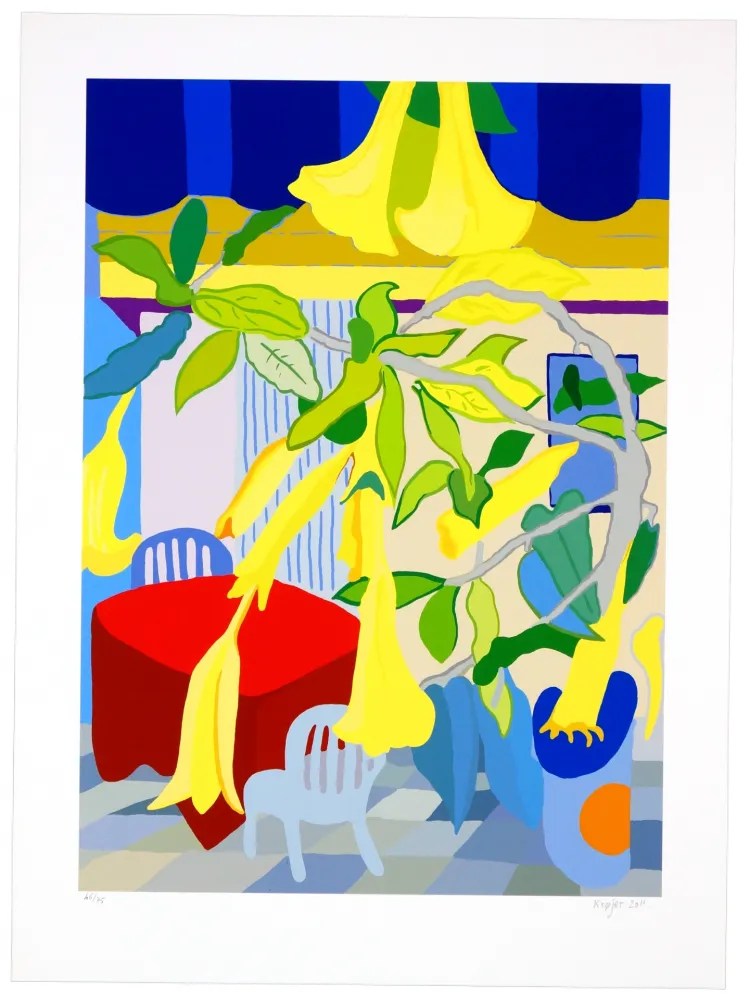 Цифровой Эстамп Krøjer - Capri 1