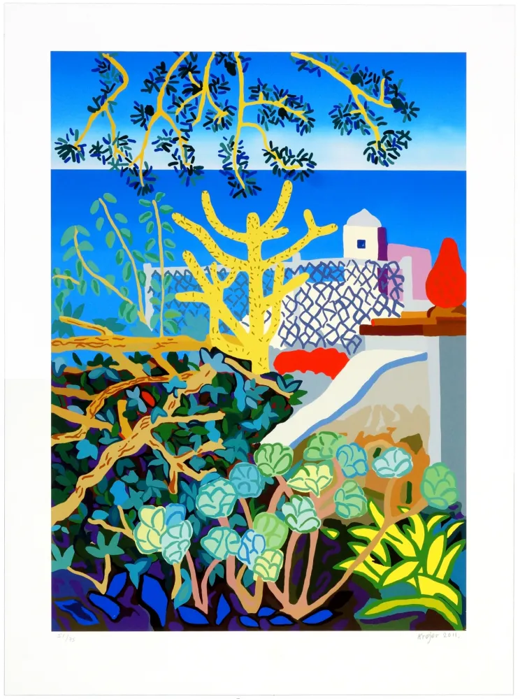 Цифровой Эстамп Krøjer - Capri 2