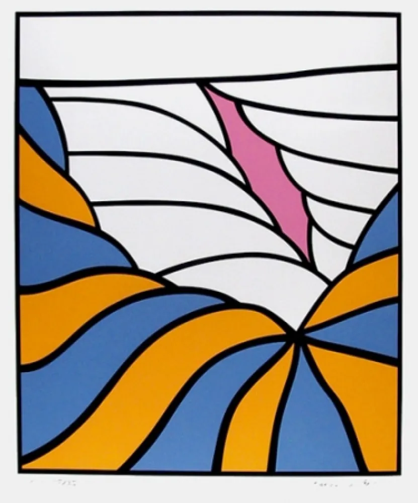 Сериграфия Krushenick - Big Sky