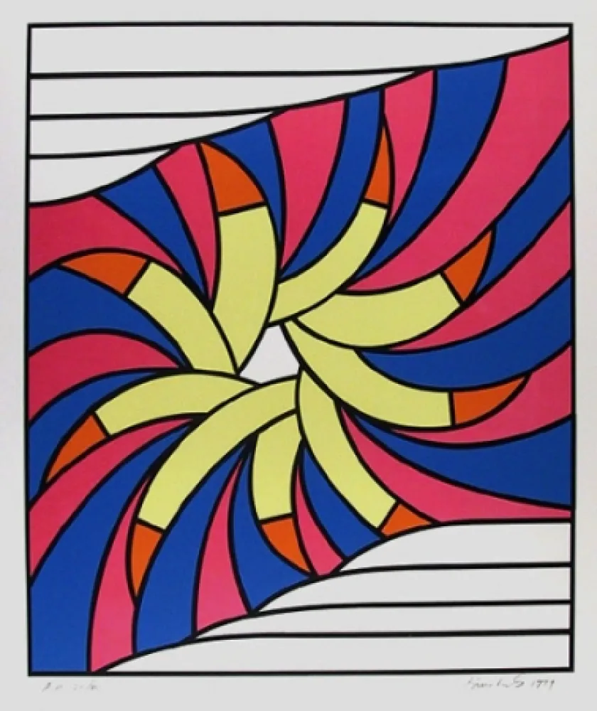 Сериграфия Krushenick - Goldfinger