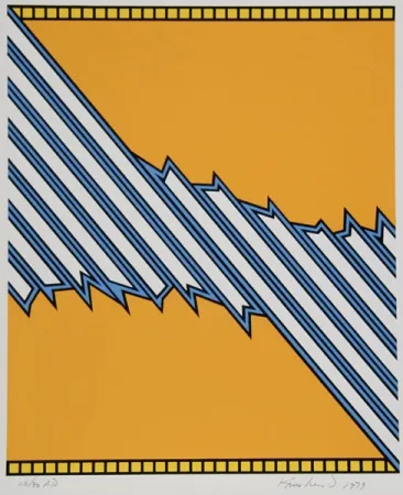 Сериграфия Krushenick - Greensboro