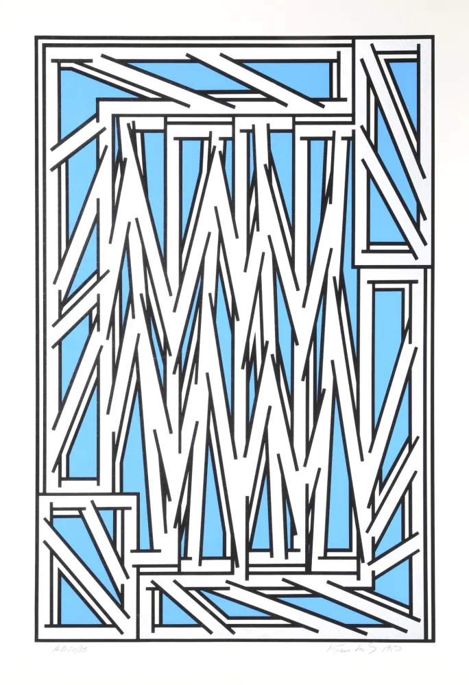 Сериграфия Krushenick - Grill