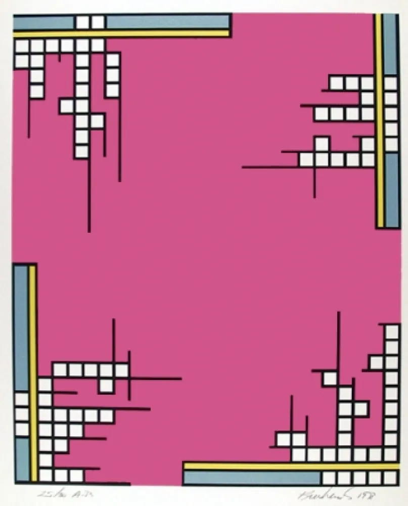 Сериграфия Krushenick - Over the Top