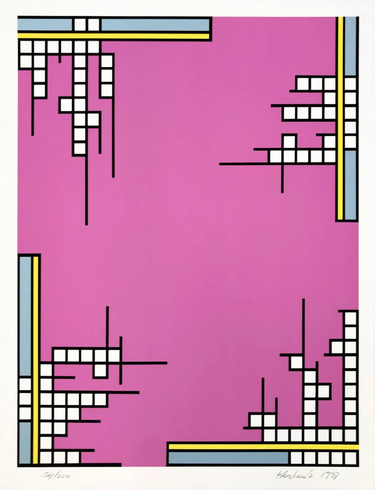 Сериграфия Krushenick - OVER THE TOP