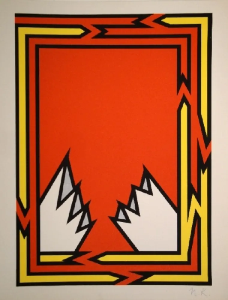 Сериграфия Krushenick - ’rock soup’