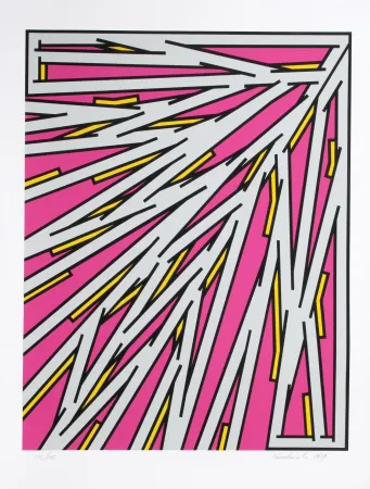 Сериграфия Krushenick - Small Pink