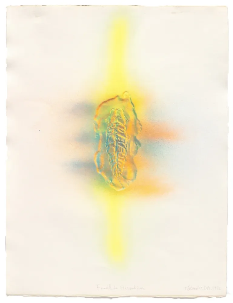 Гравюра Kudo - Fossil in Hiroshima