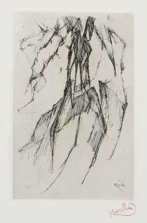 Гравюра Kupka - Fountain