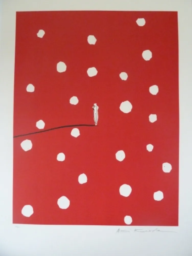 Литография Kuroda - Affiche Avt Tarascon