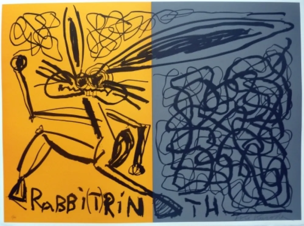Литография Kuroda - Cosmorabbit