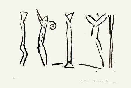 Офорт Kuroda - Nuit Blanche